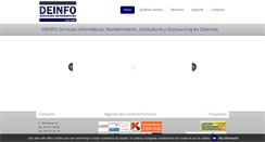 Desktop Screenshot of deinfo.es